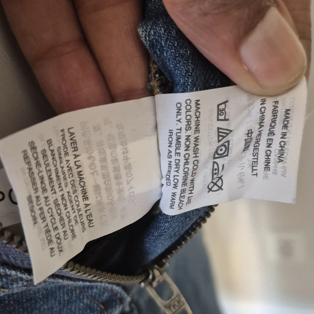 Madewell Cotton Stretch Blend Denim Skinny Jean Overalls in Jansing Wash(M)